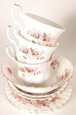 Lot 160 - 20TH CENTURY ROYAL ALBERT LAVENDER ROSE TEA SERVICE