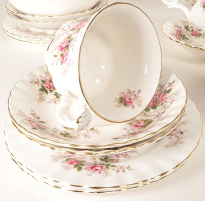 Lot 160 - 20TH CENTURY ROYAL ALBERT LAVENDER ROSE TEA SERVICE