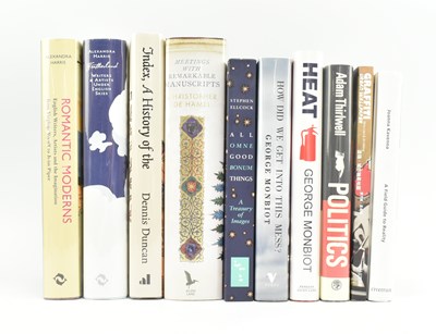 Lot 365 - NON FICTION. NINE SIGNED FIRST EDITION WORKS & ANOTHER
