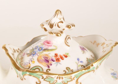 Lot 158 - 19TH CENTURY BELIEVED COALPORT TEAPOT