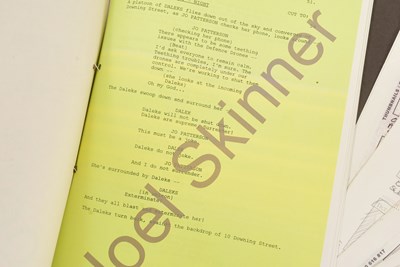 Lot 60 - DOCTOR WHO - REVOLUTION OF THE DALEKS (2021) - ORIGINAL PRODUCTION ITEMS