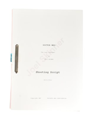 Lot 37 - DOCTOR WHO - NIGHTMARE IN SILVER (2013) - ORIGINAL PRODUCTION SCRIPT