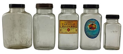 Lot 158 - SELECTION OF EARLY TO MID-CENTURY SWEET SHOP JARS