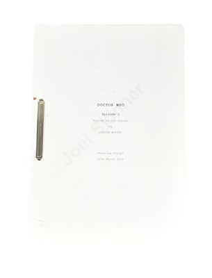 Lot 68 - DOCTOR WHO - ASYLUM OF THE DALEKS (2012) - ORIGINAL PRODUCTION SCRIPT