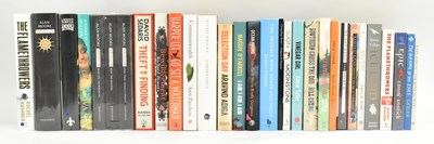 Lot 363 - SIGNED MODERN FIRST EDITIONS. COLLECTION OF MANY SIGNED & UNSIGNED FIRST EDITION FICTION TITLES