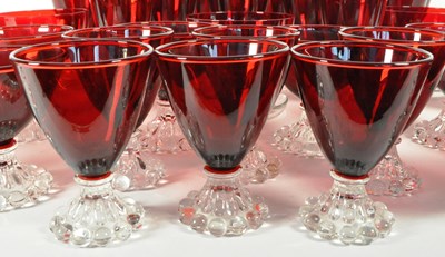 Lot 180 - ANCHOR HOCKING - LARGE MIXED COLLECTION OF BOOPIE GLASSWARE