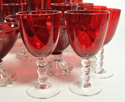 Lot 180 - ANCHOR HOCKING - LARGE MIXED COLLECTION OF BOOPIE GLASSWARE
