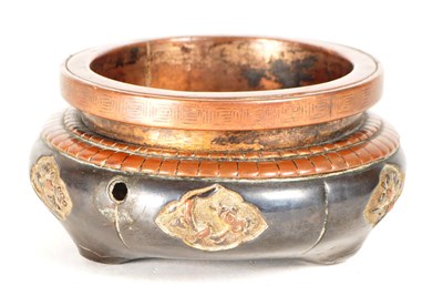 Lot 436 - 20TH CENTURY CHINESE BRONZE INCENSE BURNER CENSER