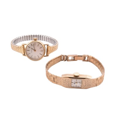 Lot 451 - 9CT GOLD ROTARY WATCH & CERTINA WATCH