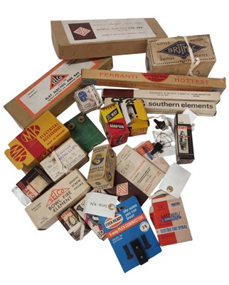Lot 97 - COLLECTION OF VINTAGE BOXED ELECTRICAL PARTS & ACCESSORIES