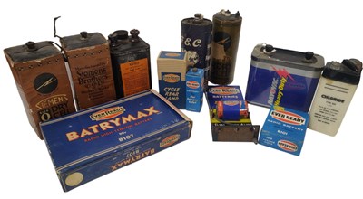 Lot 83 - COLLECTION OF VINTAGE BATTERY CELLS