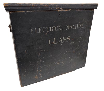Lot 87 - VICTORIAN ELECTRICAL MACHINE BOX / CASE