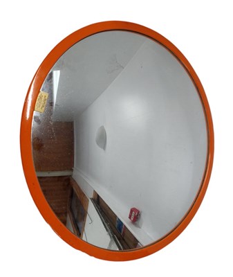 Lot 106 - VINTAGE FIBREGLASS CONVEX ROADSIDE MIRROR