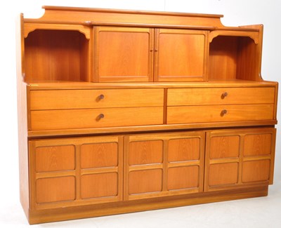 Lot 611 - NATHAN - VINTAGE MID CENTURY TEAK SQUARES SIDEBOARD