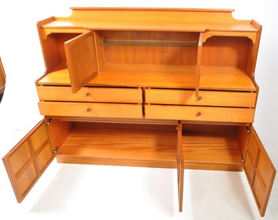 Lot 611 - NATHAN - VINTAGE MID CENTURY TEAK SQUARES SIDEBOARD