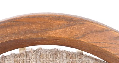 Lot 612 - MID CENTURY OAK & METAL SWIVEL DESK CHAIR
