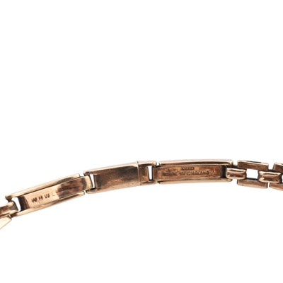 Lot 83 - HALLMARKED 9CT GOLD LADIES RECORD DRESS WATCH