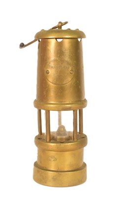 Lot 201 - BRASSED OFF (1996) - ORIGINAL CREW GIFT MINER'S LAMP