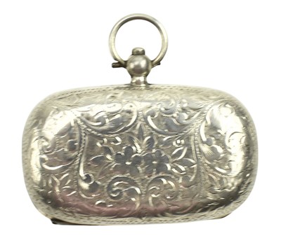 Lot 77 - AN EDWARD VII HALLMARKED SILVER SOVEREIGN CASE