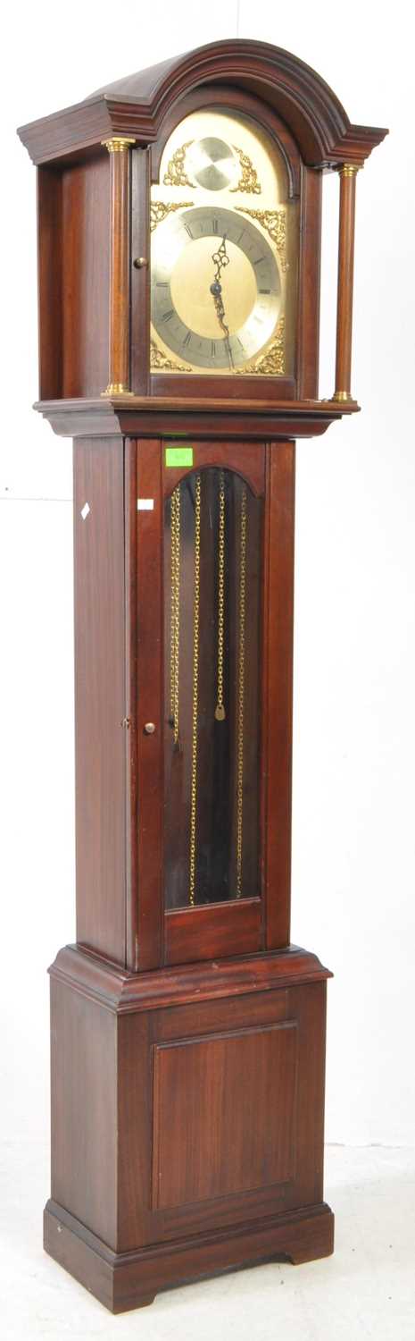 Lot 642 - LATE 20TH CENTURY LONG CASE GRANDFATHER CLOCK