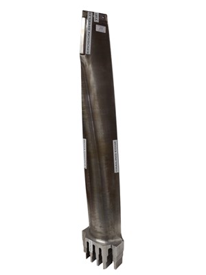 Lot 217 - LARGE CONTEMPORARY TURBINE GENERATOR FAN BLADE
