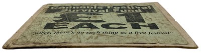 Lot 127 - 2001 CANNABIS FESTIVAL SURVIVAL FUND POSTER