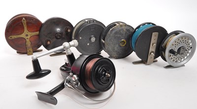 Lot 245A - COLLECTION OF X7 ASSORTED FLY FISHING SPOOL REELS