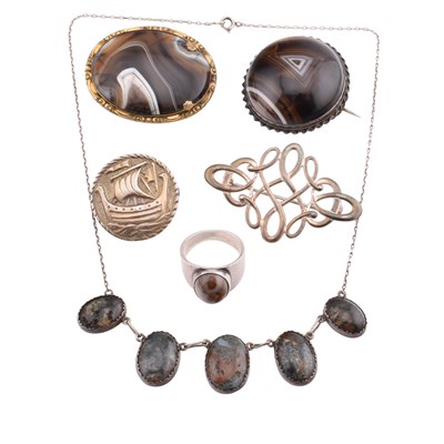 Lot 189 - COLLECTION OF SILVER JEWELLERY