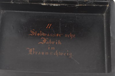 Lot 91 - 19TH CENTURY STOBWASSER BRAUNSCHWEIG 'MY OWN FIRESIDE' SNUFF