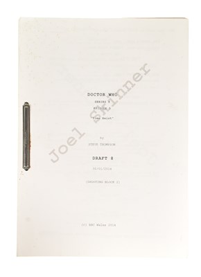 Lot 103 - DOCTOR WHO - TIME HEIST (2014) - ORIGINAL PRODUCTION SCRIPT