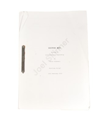 Lot 128 - DOCTOR WHO - DINOSAURS ON A SPACESHIP (2012) - ORIGINAL PRODUCTION SCRIPT