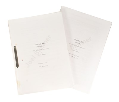 Lot 122 - DOCTOR WHO - THE ANGELS TAKE MANHATTAN (2012) - ORIGINAL PRODUCTION SCRIPT