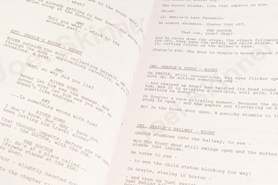 Lot 122 - DOCTOR WHO - THE ANGELS TAKE MANHATTAN (2012) - ORIGINAL PRODUCTION SCRIPT