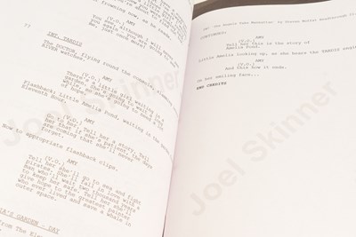 Lot 122 - DOCTOR WHO - THE ANGELS TAKE MANHATTAN (2012) - ORIGINAL PRODUCTION SCRIPT