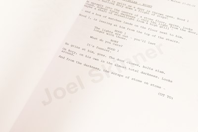 Lot 122 - DOCTOR WHO - THE ANGELS TAKE MANHATTAN (2012) - ORIGINAL PRODUCTION SCRIPT