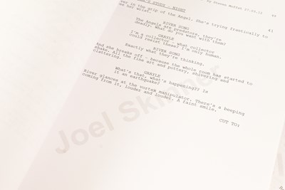 Lot 122 - DOCTOR WHO - THE ANGELS TAKE MANHATTAN (2012) - ORIGINAL PRODUCTION SCRIPT