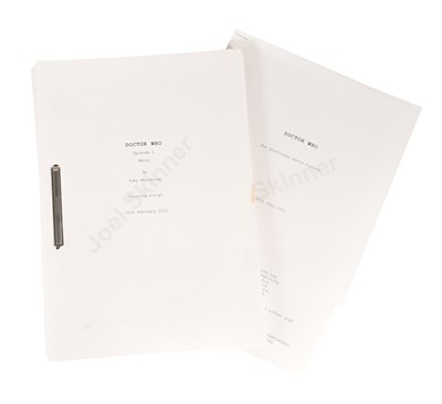 Lot 138 - DOCTOR WHO - A TOWN CALLED MERCY (2012) - ORIGINAL PRODUCTION SCRIPTS