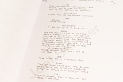Lot 138 - DOCTOR WHO - A TOWN CALLED MERCY (2012) - ORIGINAL PRODUCTION SCRIPTS