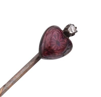 Lot 9 - PAIR OF EARLY 20TH CENTURY CHILD & CHILD HEART LAPEL PINS
