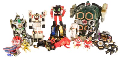 Lot 775 - POWER RANGERS - VINTAGE PLAYSETS & ACTION FIGURES