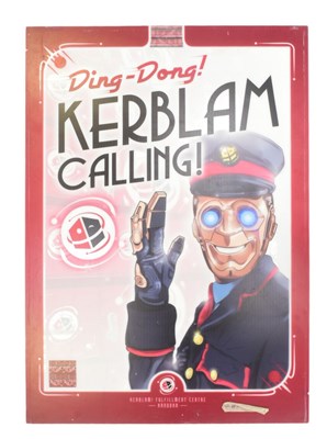 Lot 50 - DOCTOR WHO - KERBLAM! (2018) - LARGE PRODUCTION USED SIGN
