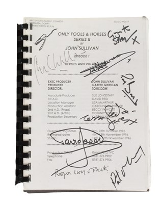 Lot 200 - ONLY FOOLS & HORSES - HEROES & VILLAINS - ROGER LLOYD-PACK'S SCRIPT