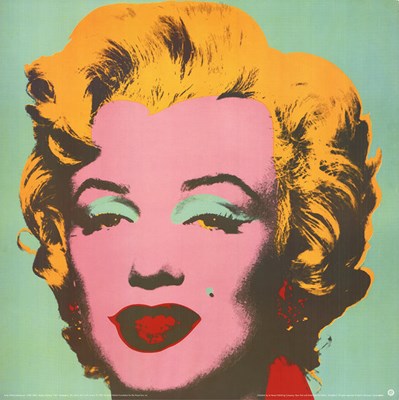 Lot 627 - ANDY WARHOL (1928-1987) - MARILYN - OFFSET LITHOGRAPH ON GREEN GROUND