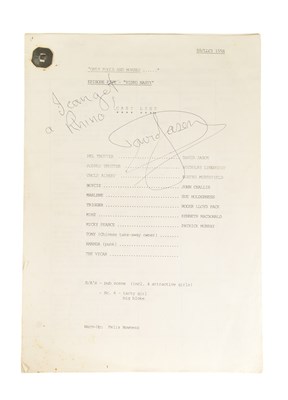 Lot 20 - ONLY FOOLS & HORSES - VIDEO NASTY (1986 S5) - ORIGINAL SCRIPT