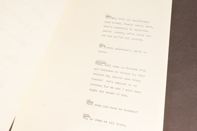 Lot 20 - ONLY FOOLS & HORSES - VIDEO NASTY (1986 S5) - ORIGINAL SCRIPT