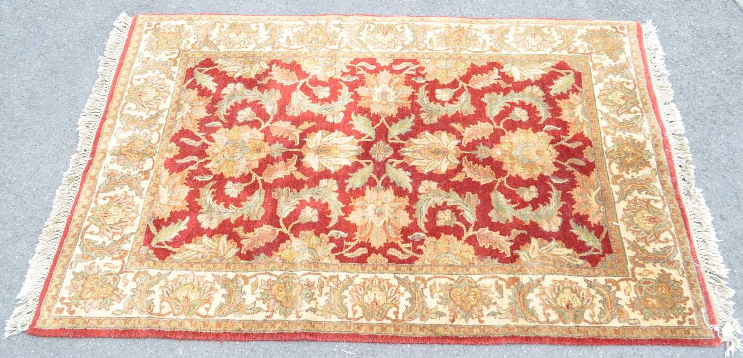 Lot 657 - 20TH CENTURY AFGHAN ZIEGLER RUG