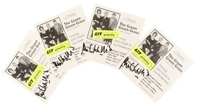 Lot 64 - ONLY FOOLS & HORSES - THE GREEN GREEN GRASS - ORIGINAL SIGNED AUDIENCE TICKETS