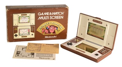 Lot 695 - RETRO GAMING - NINTENDO GAME & WATCH DONKEY KONG II
