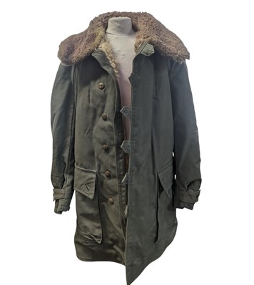 Lot 390 - WWII SECOND WORLD WAR SWEDISH M1909 FIELD COAT