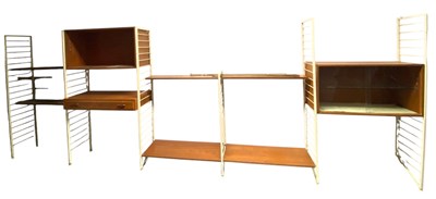 Lot 658 - ROBERT HEAL FOR STAPLES FOR LADDERAX - FIVE-BAY MODULAR UNIT